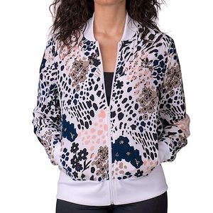 Adidas Originals Women's Allover Print Track Jacket